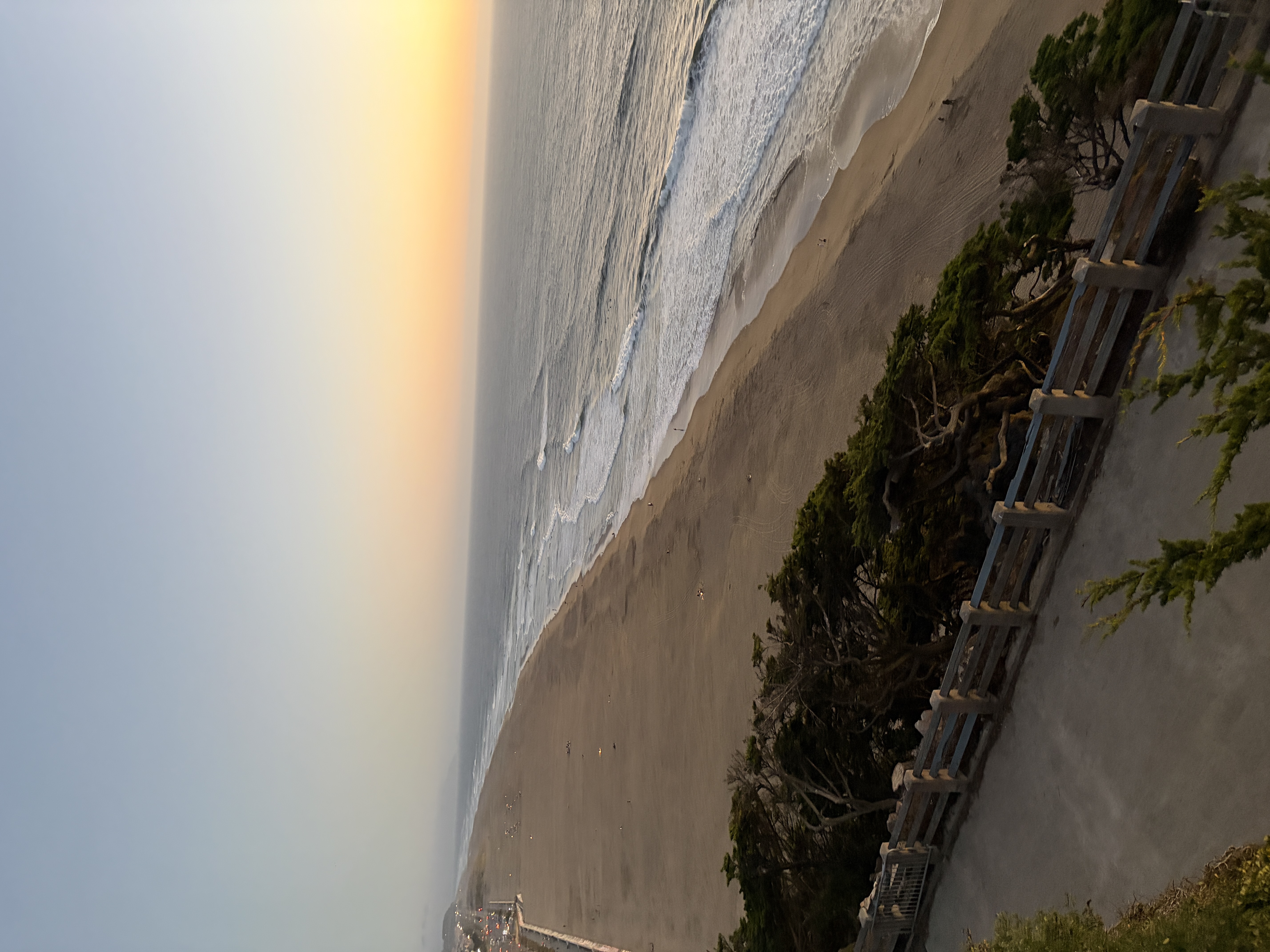 Ocean Beach, San Francisco at sunset
